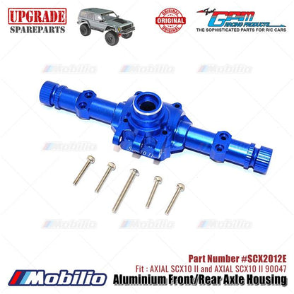 GPM Part #SCX2012E Aluminium Front / Rear Axle Housing RC Upgrade Axial SCX10 II Crawler Adventure
