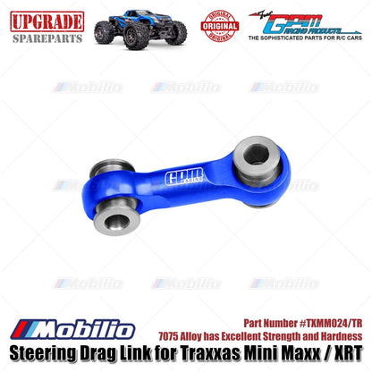 GPM Part #TXMM024/TR 7075 Alloy Steering Drag Link for Traxxas Mini Maxx / Mini XRT