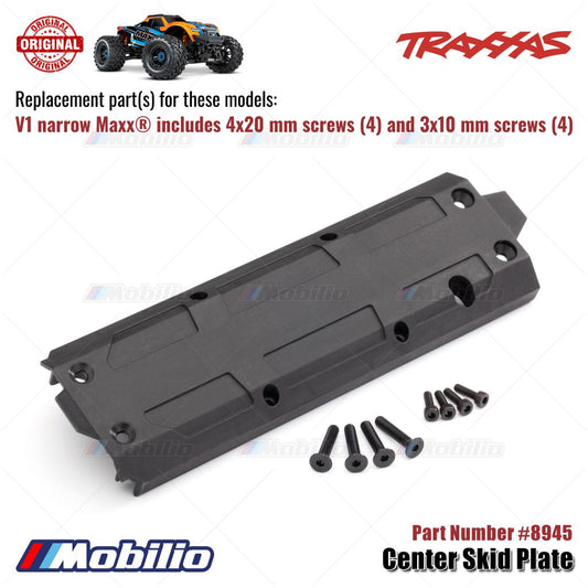 Traxxas Part #8945 Center Skid Plate for RC V1 Narrow Maxx Monster Truck