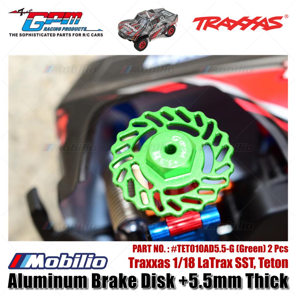 GPM Part #TET010AD5.5 Aluminum Brake Disk +5.5mm Thick for Traxxas 1/18 LaTrax SST Teton