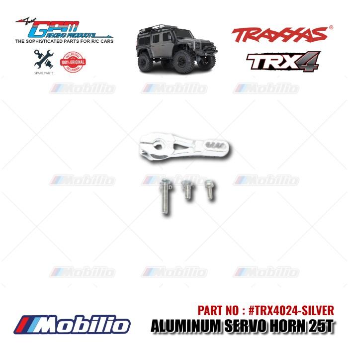 GPM Part #TRX4025TL Aluminum Servo Horn 25T 4 Positioning Holes Traxxas TRX-4 Trail Crawler