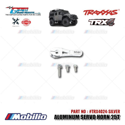 GPM Part #TRX4025TL Aluminum Servo Horn 25T 4 Positioning Holes Traxxas TRX-4 Trail Crawler