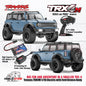 Traxxas 97074-1 TRX-4M 1/18 Electric Mini Crawler dengan Bodi Ford Bronco Tanpa Klip