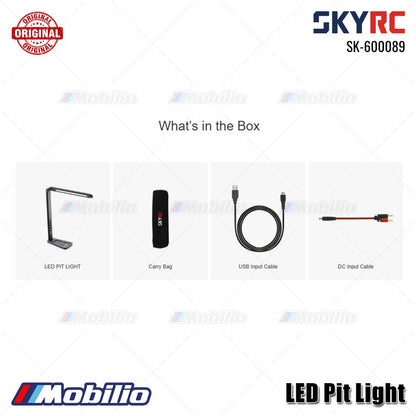 SKYRC SK-600089 Lampu LED Pit Light Alat Lampu Kerja RC Hobi Remote Control