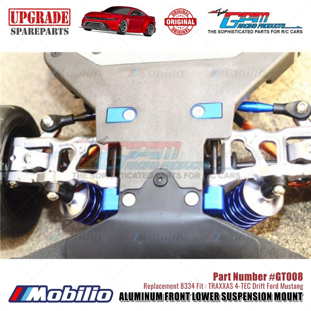 GPM Part #GT008 Aluminum Front Lower Suspension Mount #8334 Traxxas 4-TEC Drift Ford Mustang