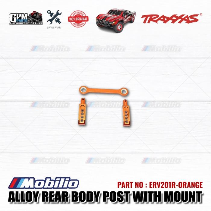 GPM Part #ERV201R Alloy Rear Body Post With Mount for TRAXXAS 1:16 Mini E-REVO / Slash - 3 Pcs