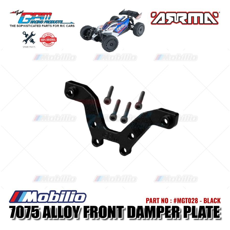 GPM Part #MGT028 Alloy Front Damper Plate Arrma 1/18 Typhon Grom Mega RC Buggy  Remote Control