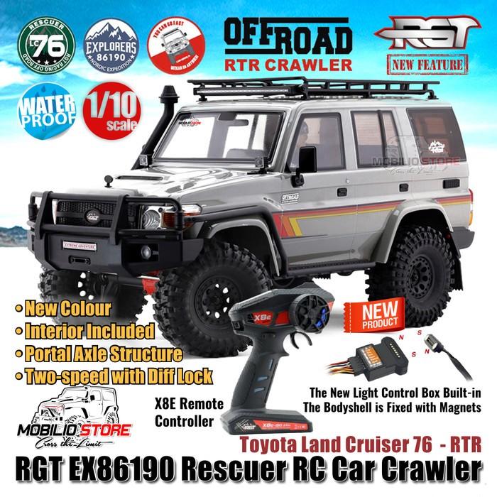 RGT EX86190 Rescuer Toyota Land Cruiser 76 Mobil RC Crawler 1/10 RTR