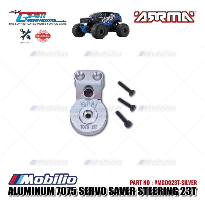 GPM Part #MGO023T Aluminum 7075 Servo Saver Steering 23T with Built-in Spring Arrma Gorgon Mega Monster Truck