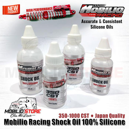 Mobilio Racing Shock Oil RC 100% Silicone 350-1000 CST Japan Quality
