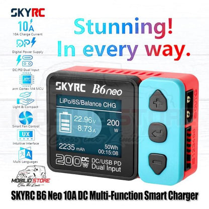 SKYRC B6 Neo 10A DC Multi Function Smart Charger Original Charge