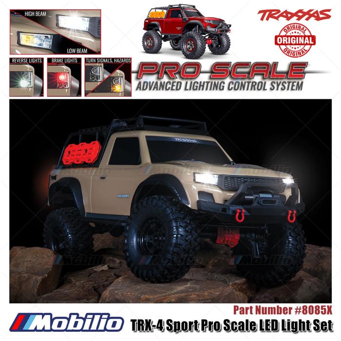 Traxxas Part #8085X TRX-4 Sport Pro Scale LED Light Set Advanced Lighting Control System