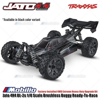 Traxxas 90154-4 Jato 4X4 BL-2s 1/8 Scale Brushless Buggy RTR Kit 4WD Upgrade Extreme Heavy-Duty Control Gear Remote