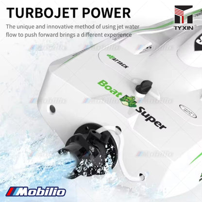 Super Dino TX768 High Speed Turbojet Speedboat RC Boat Brusless 2.4GHz RTR