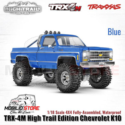 Traxxas 97064-1 TRX-4M High Trail Edition Chevrolet K10 Skala 1/18 4X4 RTR Tanpa Klip