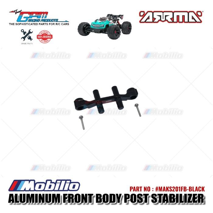 GPM Part #MAKS201FB Aluminum Front Body Post Stabilizer Arrma Kraton 4X4 4S BLX RC Monster Truck  Remote Control