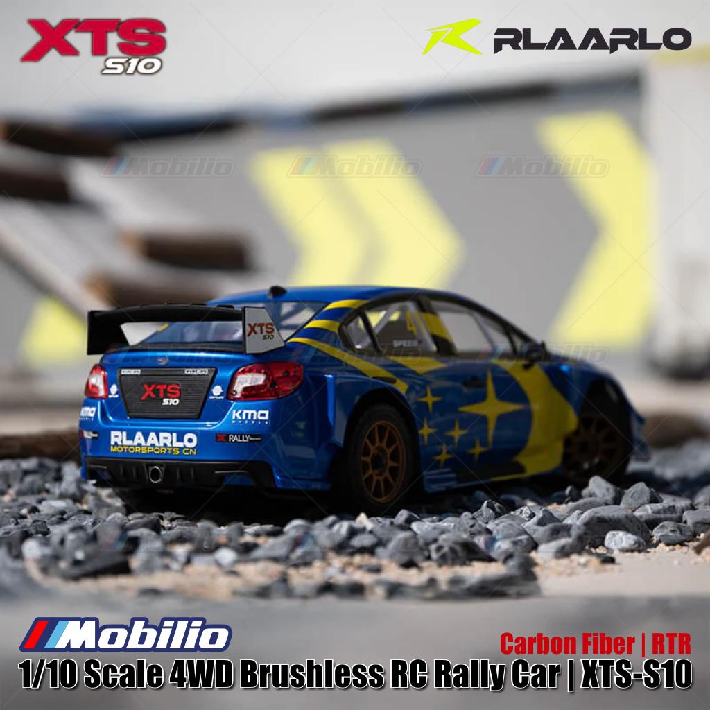 Rlaarlo XTS-S10 Mobil Reli RC Skala 1/10 4WD Sensored Brushless ESC yang Dapat Diprogram dengan Tampilan Realistis (RTR)