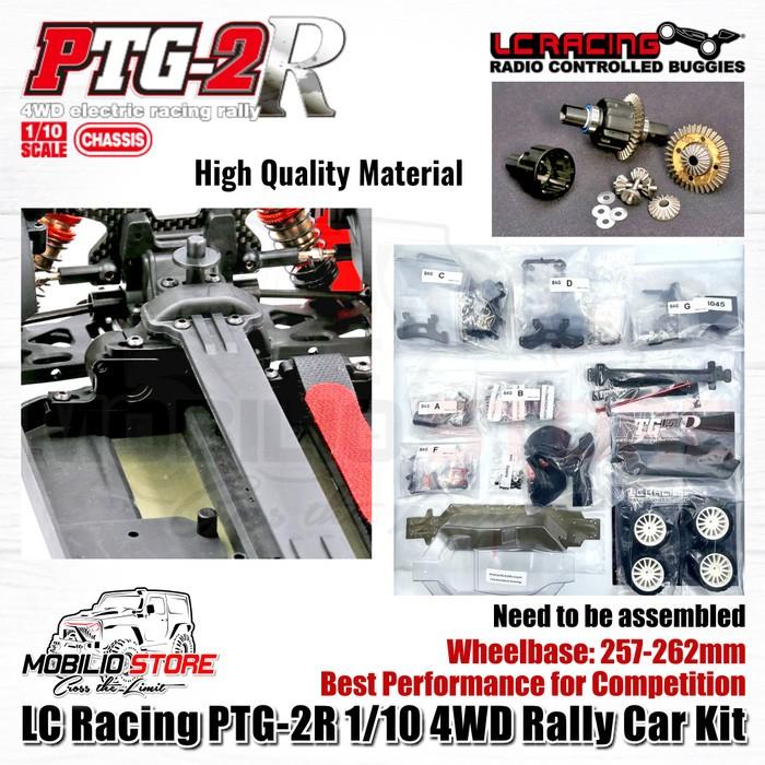 LC Racing PTG-2R 1/10 4WD Rally RC Car Pro Kit Unassembled