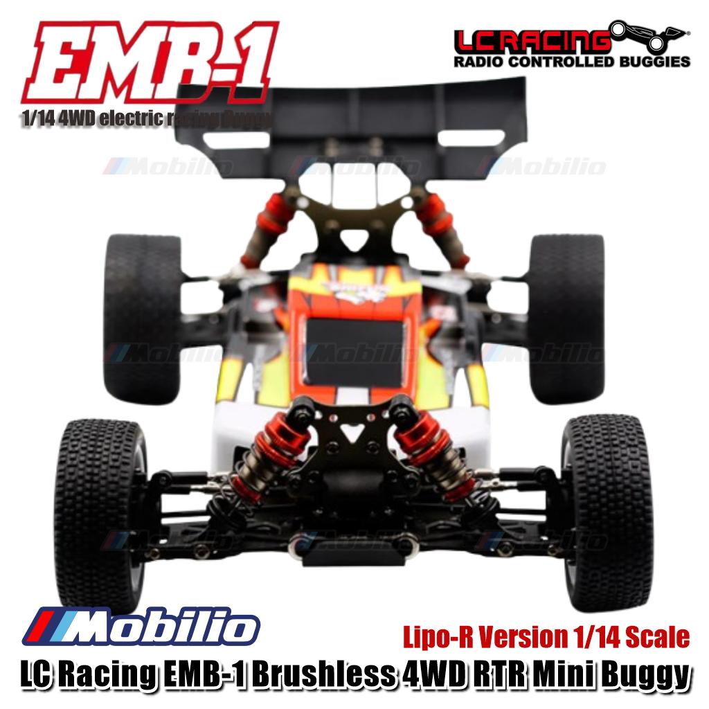 LC Racing EMB-1 Brushless 4WD Mini Buggy Lipo-R Version 1/14 Scale RTR