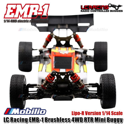 LC Racing EMB-1 Brushless 4WD Mini Buggy Lipo-R Version 1/14 Scale RTR