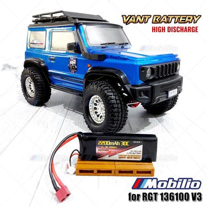 Baterai Vant 7.4V 2S 2200mAh 30C Lithium Polimer LiPo Soft Case