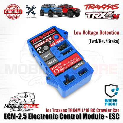 Traxxas Part #9785 ECM-2.5 Electronic Control Module - ESC for Traxxas Part TRX4M RC Car 1/18