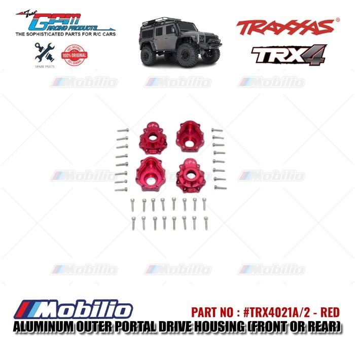GPM Part #TRX4021A/2 Aluminum Outer Portal Drive Housing Front Or Rear Traxxas TRX-4 Trail Crawler  Remote Control Toy