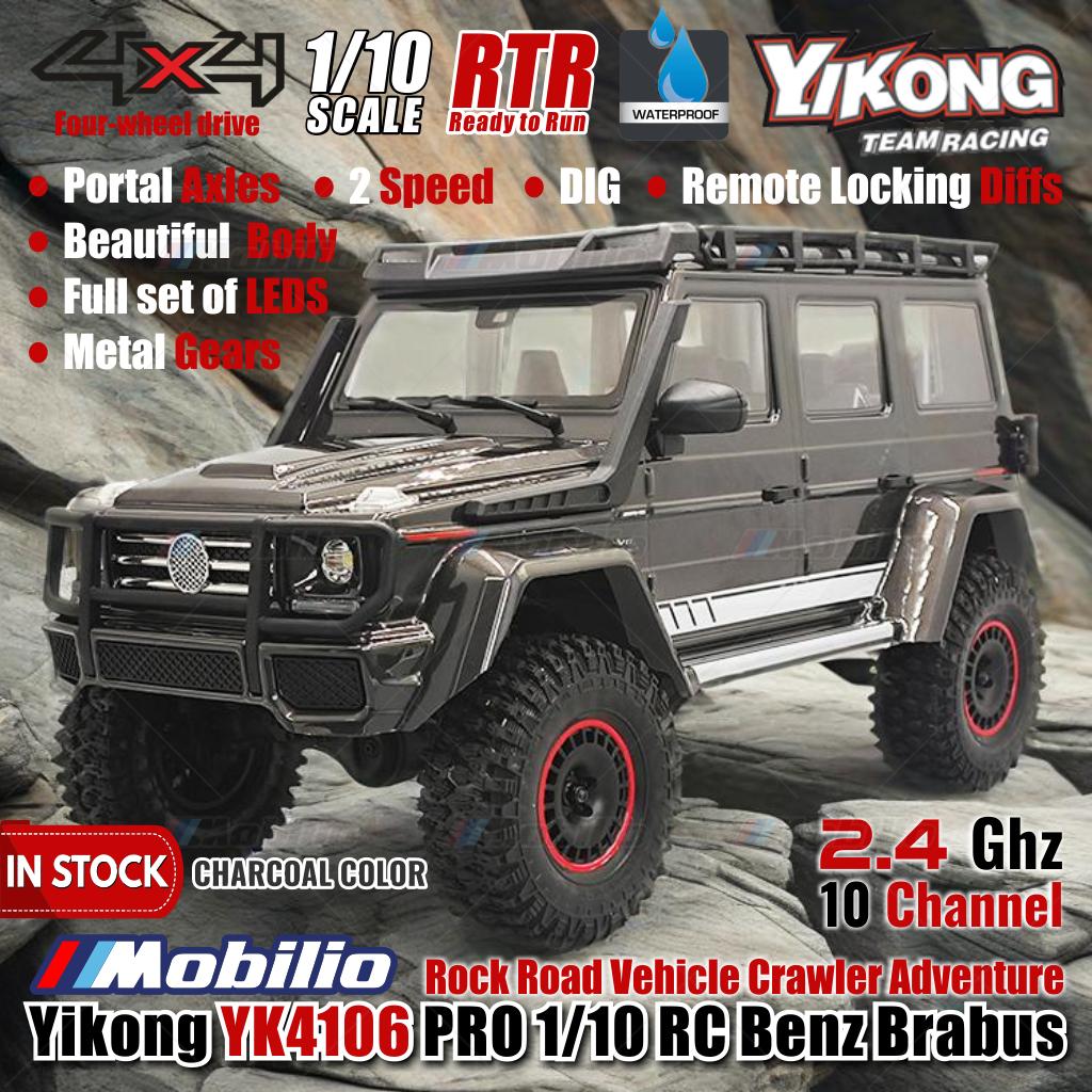 Yikong YK4106 PRO 1/10 RC Rock Road Vehicle Crawler Adventure 2.4 Ghz RTR Remote Control