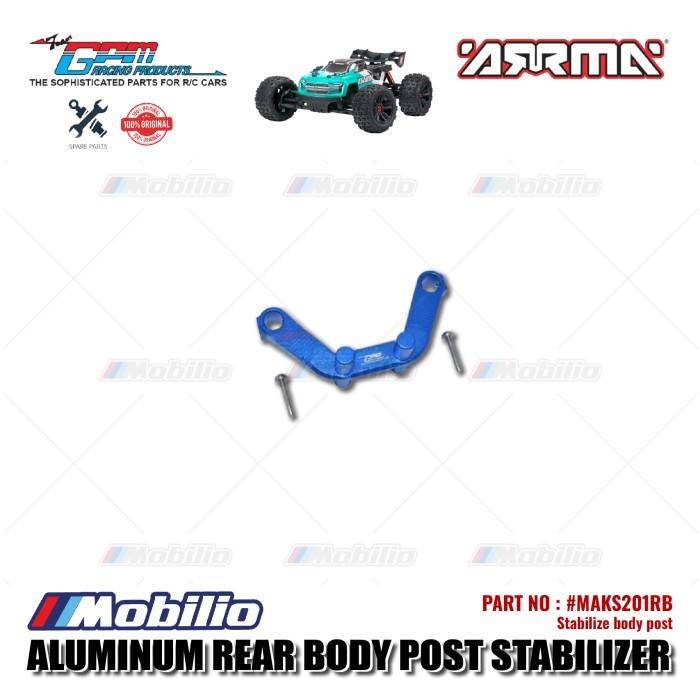 GPM Part #MAKS201RB Aluminum Rear Body Post Stabilizer Arrma Kraton 4X4 4S BLX Monster Truck
