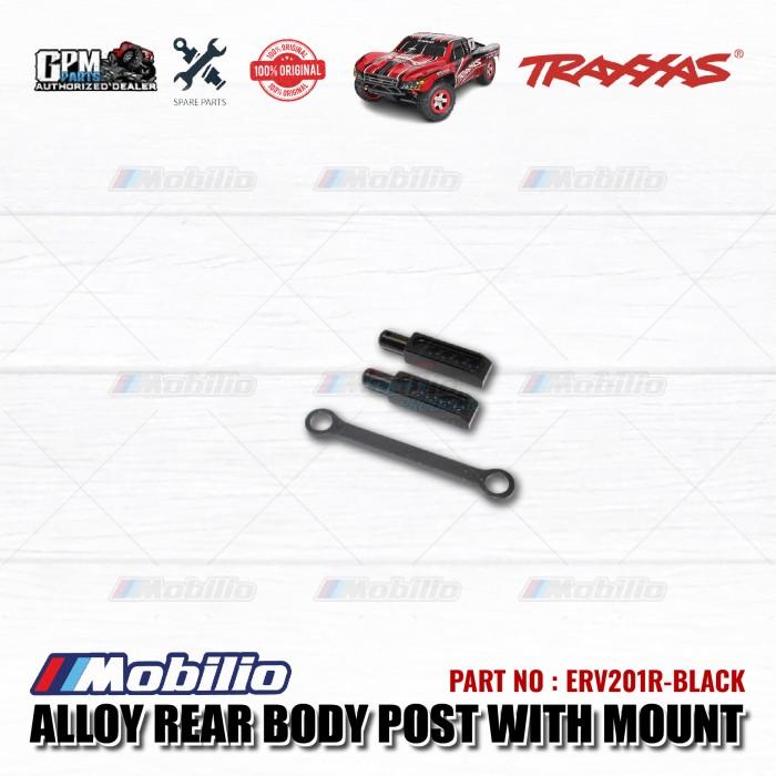 GPM Part #ERV201R Alloy Rear Body Post With Mount for TRAXXAS 1:16 Mini E-REVO / Slash - 3 Pcs