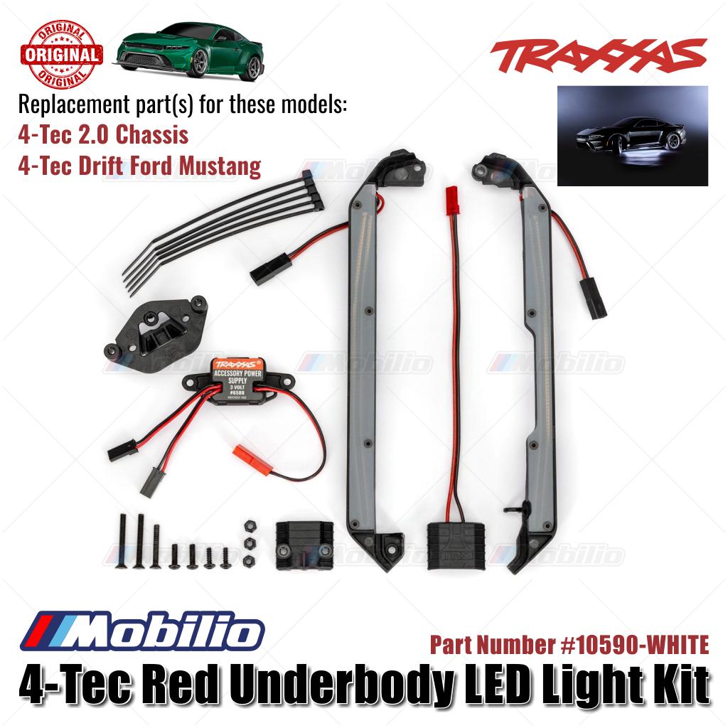 Traxxas Part #10590 4-Tec Underbody LED Light Kit RC Drift Ford Mustang
