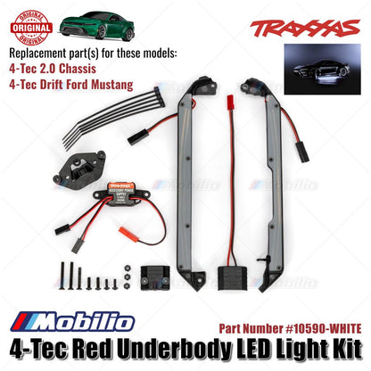 Traxxas Part #10590 4-Tec Underbody LED Light Kit RC Drift Ford Mustang