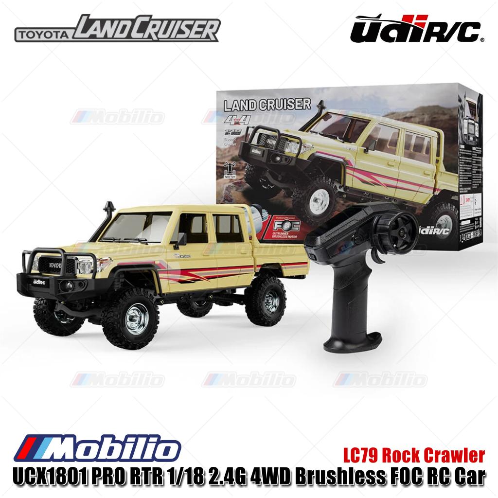 UDIR/C UCX1801 PRO LC79 Rock Crawler RTR 1/18 2.4G 4WD Brushless FOC RC Car