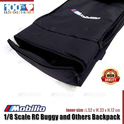 Tas 1/8 Scale RC Buggy and Others Backpack High Quality Canvas Size 52x33x12cm