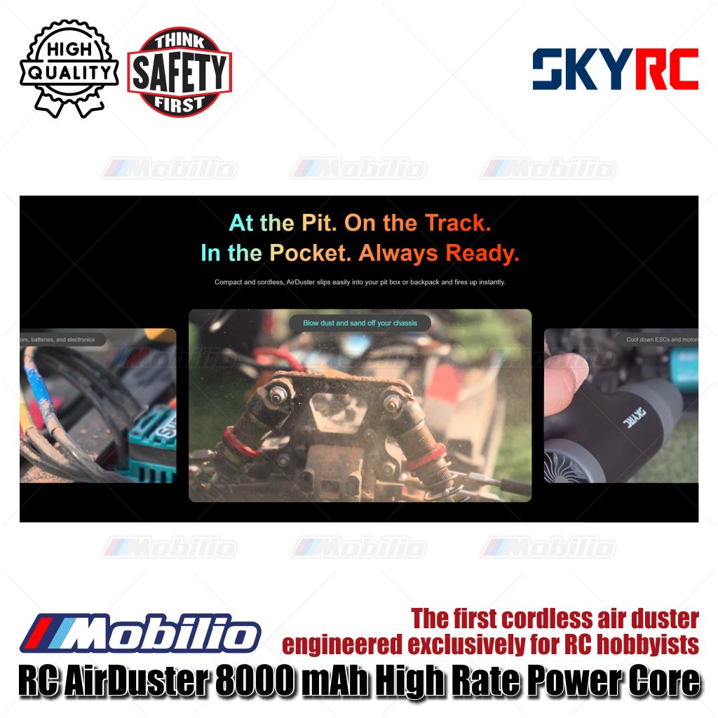 SKYRC #SK-600159 RC AirDuster 8000 mAh High Rate Power Core Powerful Precise and Purpose-built