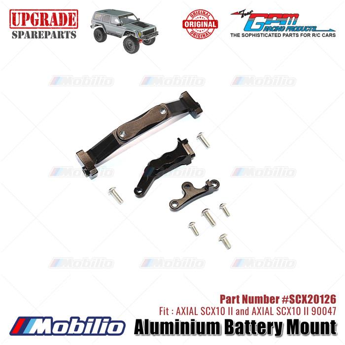 GPM Part #SCX20126 Aluminium Battery Mount RC Upgrade Axial SCX10 II Crawler Adventure