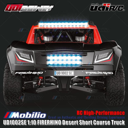 UDIR/C UD-1002SE FIRERHINO Desert Short Course Truck UD1002SE RC High-Performance 1:10 Scale RTR