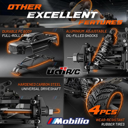 UDIR/C UD1610S Brushless Fast RC Car 4WD RTR Off-Road Monster Truck RC Car