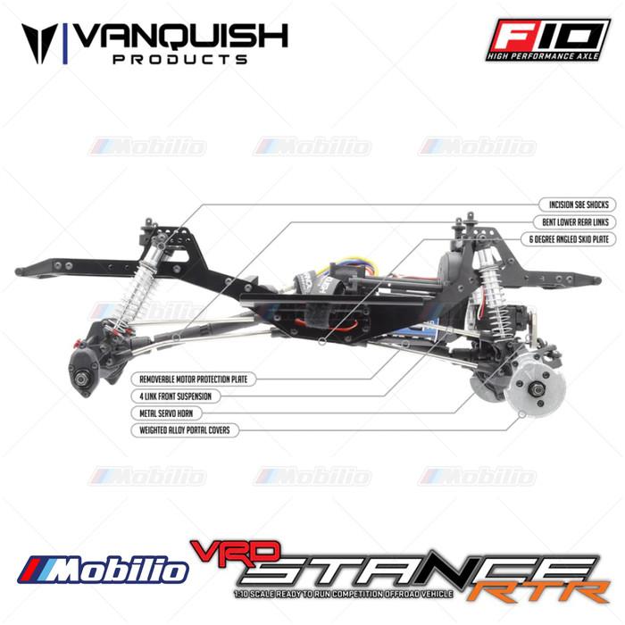 Vanquish VRD Stance 1:10 Scale RTR Competition Offroad Vehicle RC Rock Crawler Adventure