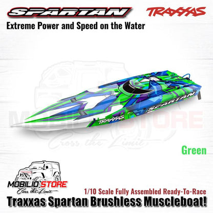 Traxxas Spartan Brushless Muscle Boat 1/10 Scale Fully Assembled RTR