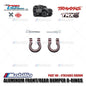 GPM Part #TRX4003 Aluminum Front/Rear Bumper D-rings - 2 Pcs for Traxxas TRX4 Crawler Car