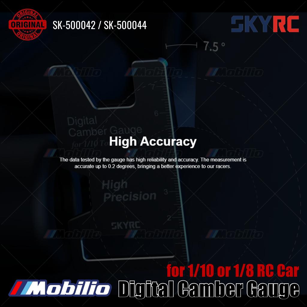 SKYRC Bagian #SK-500042 / SK-500044 Pengukur Camber Digital untuk Mobil RC 1/10 atau 1/8