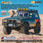 Mobil RC FMS 1:10 FCX10 LC80 Toyota Land Cruiser 80 RS untuk Petualangan Off-Road Crawler