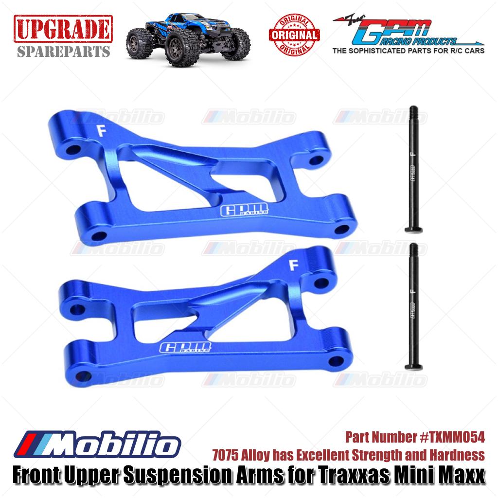 GPM Part #TXMM054 7075 Alloy Front Upper Suspension Arms for RC Traxxas Mini Maxx