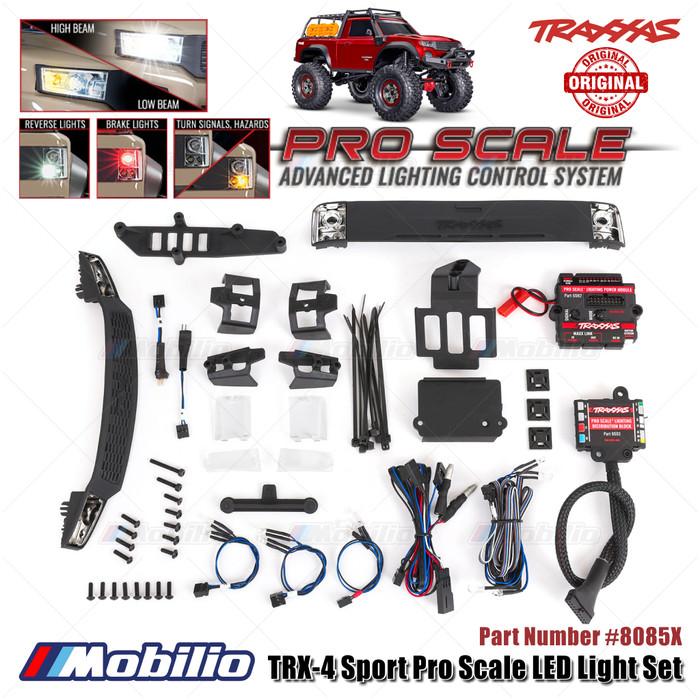Traxxas Part #8085X TRX-4 Sport Pro Scale LED Light Set Advanced Lighting Control System