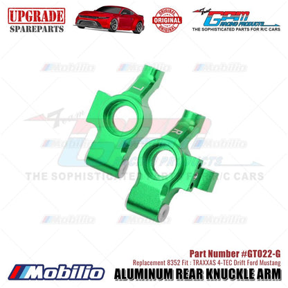 GPM Part #GT022 Aluminum Rear Knuckle Arm 2 Pcs Set for Traxxas 4-Tec 2.0, 4-Tec 3.0, 4-Tec Drift Ford Mustang