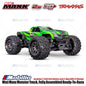 Traxxas 107154-1 Mini Maxx Monster Truck Rakitan Lengkap Brushless Siap Balap (RTR) Termasuk Baterai &amp; Charger Kecepatan 30+ mph Penggerak 4WD Tahan Air Sistem Radio TQ 2.4 GHz