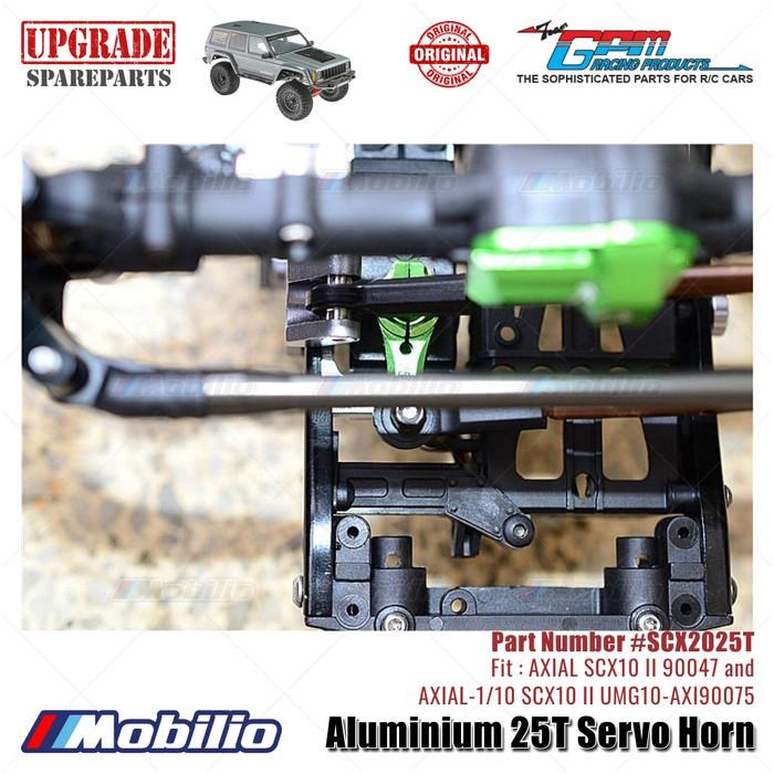 GPM Part #SCX2025T Aluminium 25T Servo Horn RC Upgrade Axial SCX10 II Crawler Adventure  Remote Control