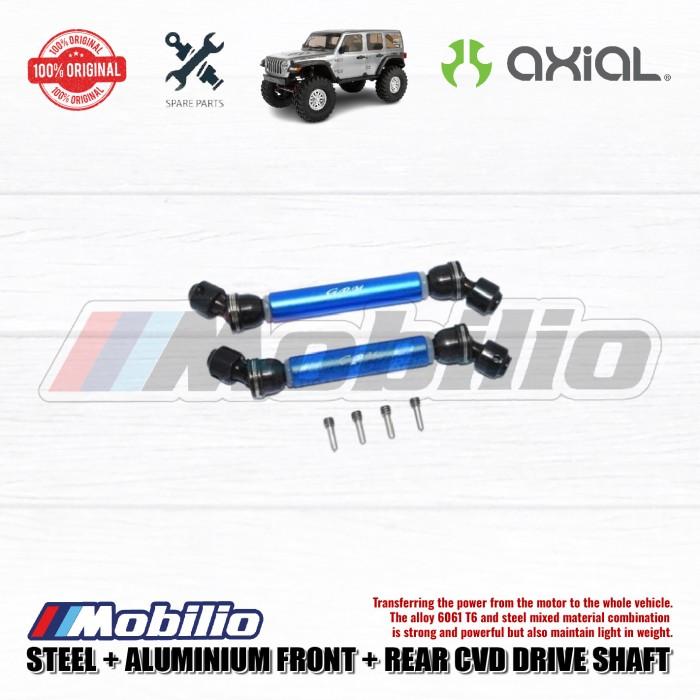 GPM Part #SCX3037SA Steel Metal Front Rear CVD Drive Shaft Kopel Axial SCX10 III Wrangler