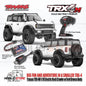 Traxxas 97074-1 TRX-4M 1/18 Electric Mini Crawler dengan Bodi Ford Bronco Tanpa Klip